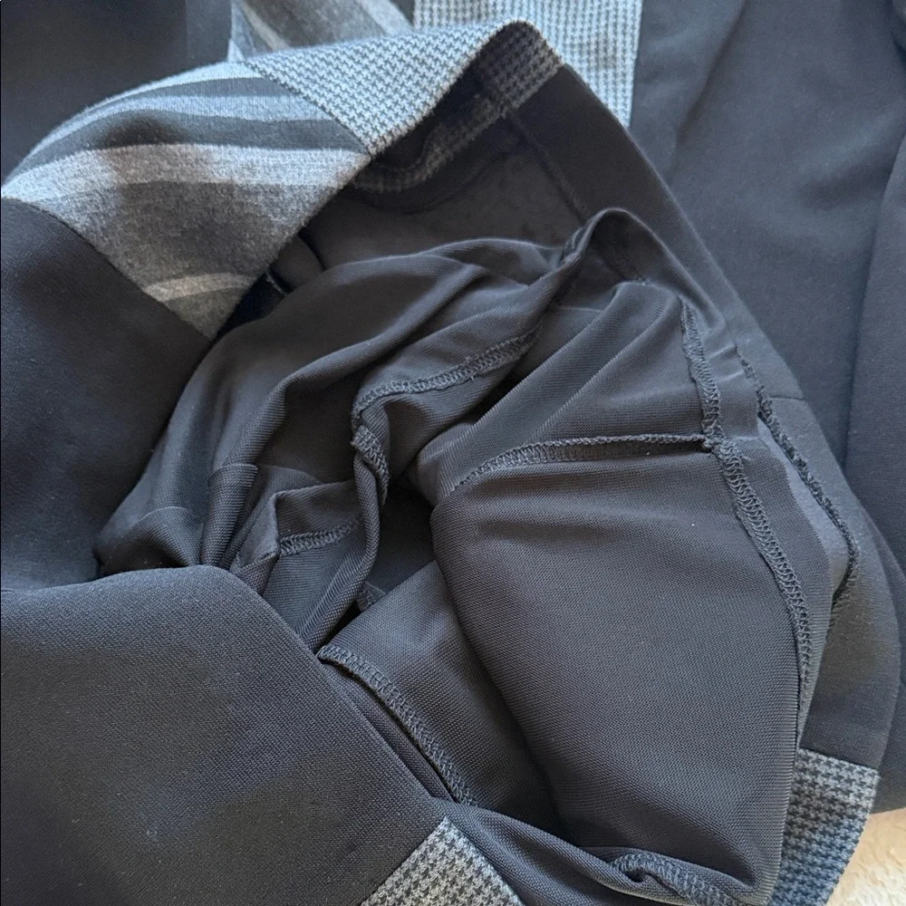Calvin Klein Black and Gray Striped Dress - Picture 7 of 11
